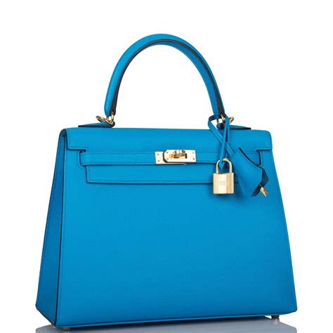 hermes kelly bleu frida